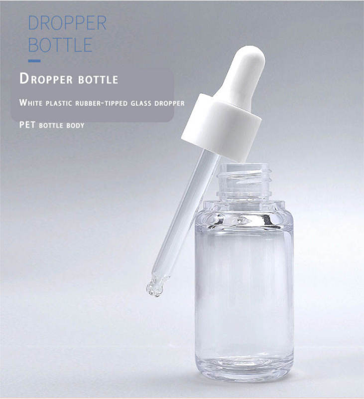 Plastic Spray Bottle Perfume Pet Bottle Plastic White Cosmetic Spray Bottles spray