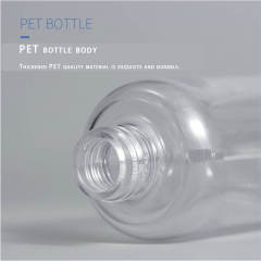Plastic Spray Bottle Perfume Pet Bottle Plastic White Cosmetic Spray Bottles spray