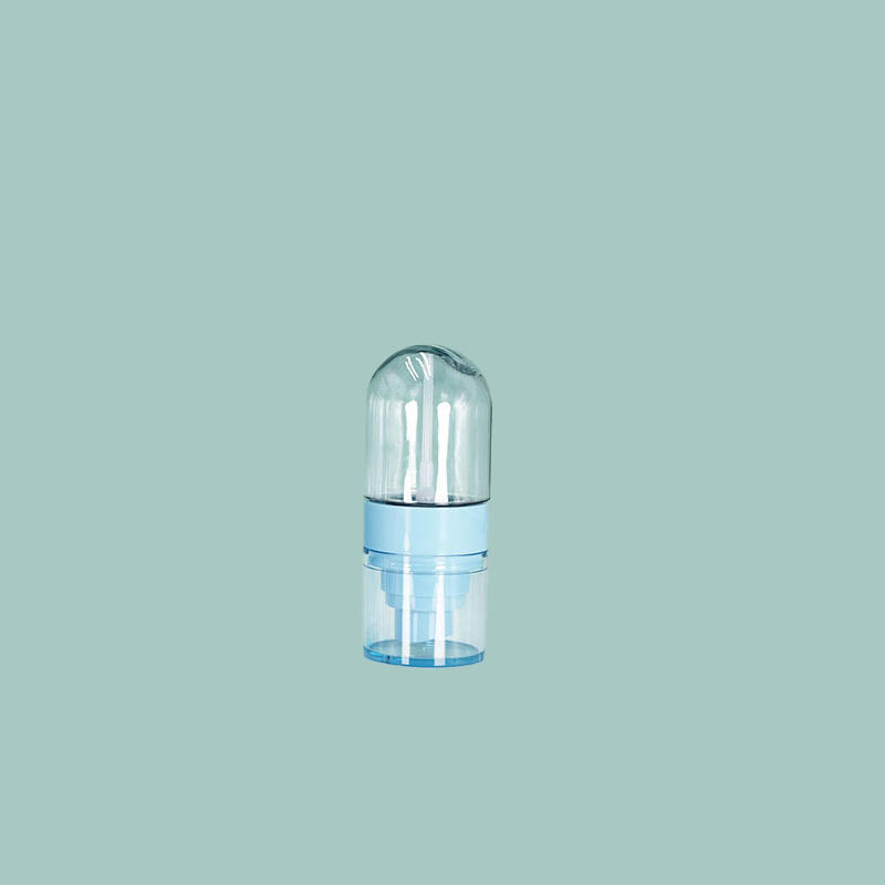 New Style 30ml 50ml 60ml pill capsule Round Clear Bottle Skincare Cosmetics Pump Tube plastic mist perfume spray bottle