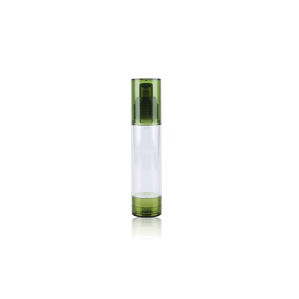 Eager to buy 15ml 30ml 50ml 80ml 100ml 120ml Cosmetic essence sunscreen bottle Green Clear As Airless Bottle