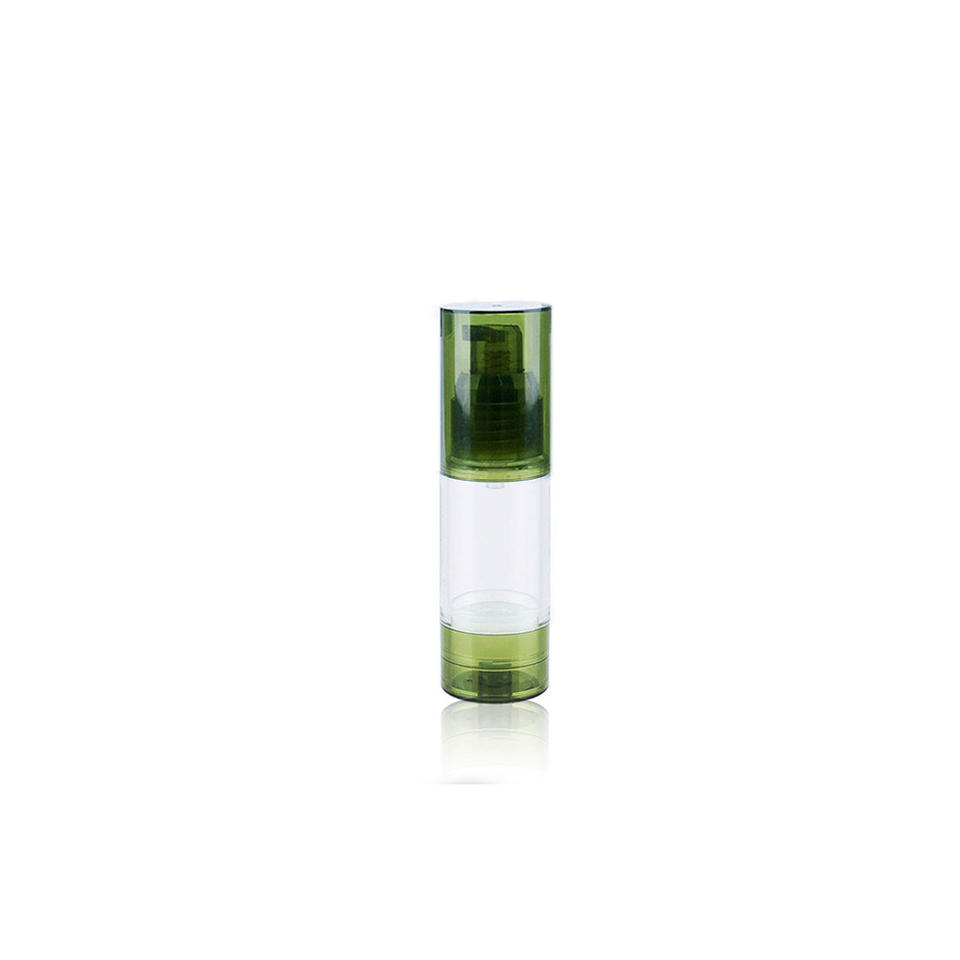 Eager to buy 15ml 30ml 50ml 80ml 100ml 120ml Cosmetic essence sunscreen bottle Green Clear As Airless Bottle