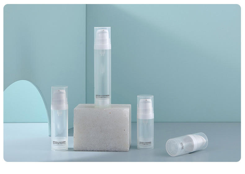 High Quality 15ml 30ml 50ml 80ml 100ml 200ml full size cosmetic airless cosmetic containers