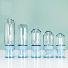 New Style 30ml 50ml 60ml pill capsule Round Clear Bottle Skincare Cosmetics Pump Tube plastic mist perfume spray bottle