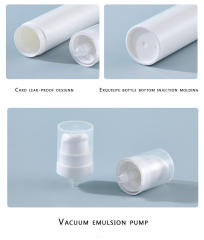 High Quality 15ml 30ml 50ml 80ml 100ml 200ml full size cosmetic airless cosmetic containers