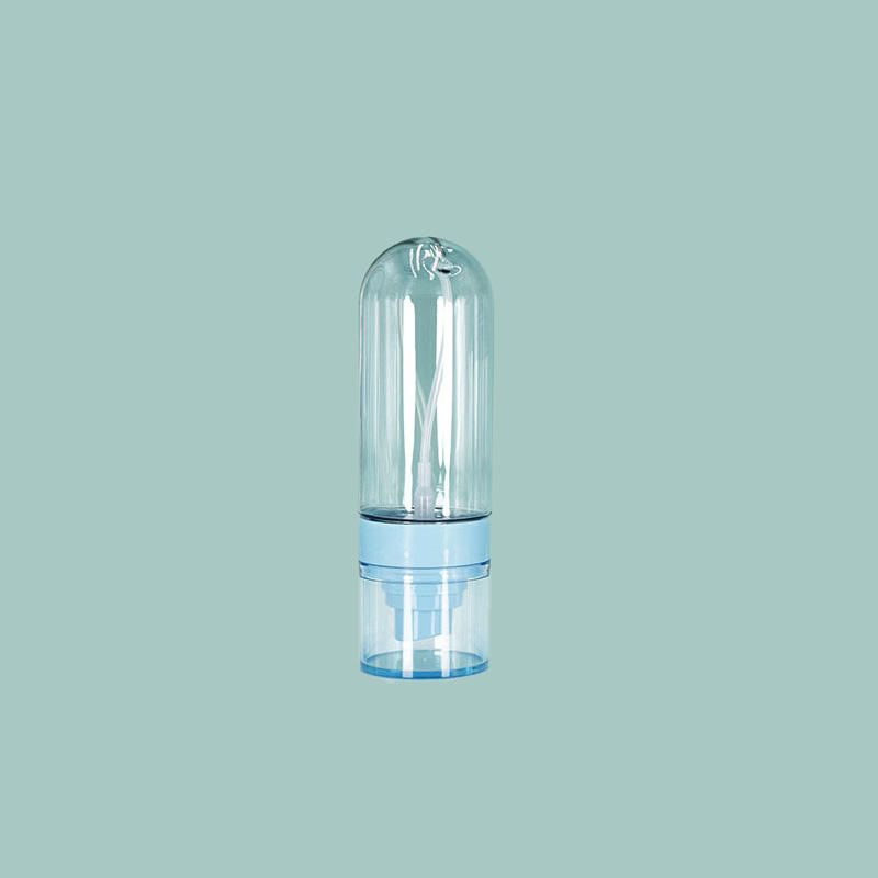 New Style 30ml 50ml 60ml pill capsule Round Clear Bottle Skincare Cosmetics Pump Tube plastic mist perfume spray bottle