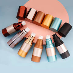 Wholesale custom printing body skincare liquid package lotion bottle