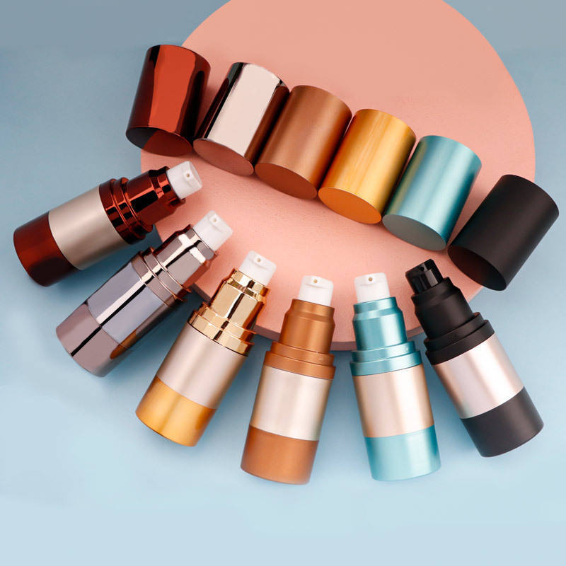 Wholesale custom printing body skincare liquid package lotion bottle