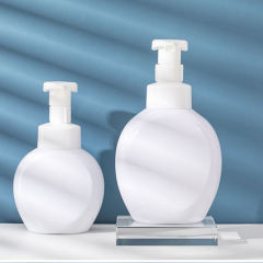 Sell well 300ml 500ml PET foam soap lotion empty plastic foaming pump bottle Empty Plastic Bottle