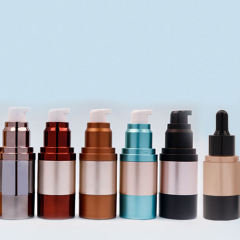 Wholesale custom printing body skincare liquid package lotion bottle