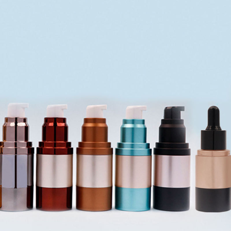 Wholesale custom printing body skincare liquid package lotion bottle