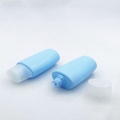 Sell like hot cakes plastic summer sunscreen container cosmetic packaging plastic tube 40ml sunscreen bottle