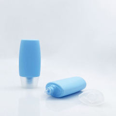 Sell like hot cakes plastic summer sunscreen container cosmetic packaging plastic tube 40ml sunscreen bottle