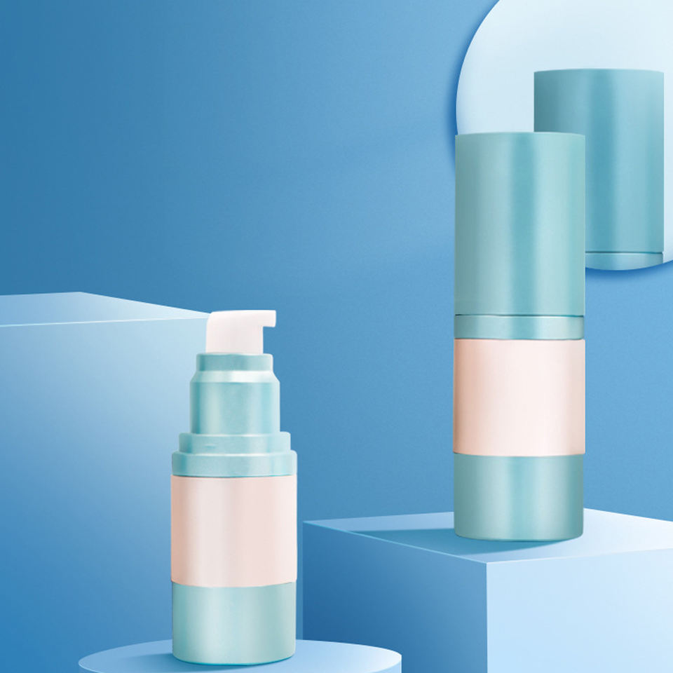 Wholesale custom printing body skincare liquid package lotion bottle