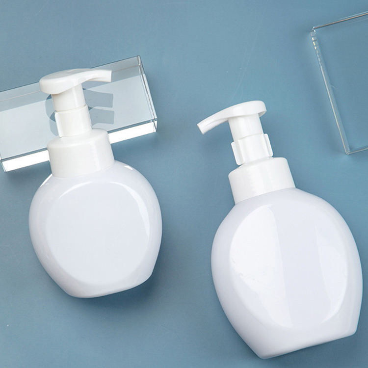 Sell well 300ml 500ml PET foam soap lotion empty plastic foaming pump bottle Empty Plastic Bottle