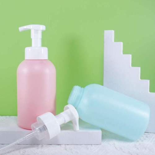 Stock supply 300ml 500ml hand washing foam bottle for mousse bottle bath foam bottle