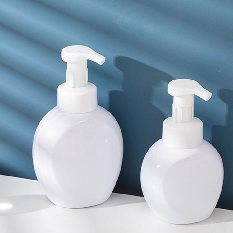 Sell well 300ml 500ml PET foam soap lotion empty plastic foaming pump bottle Empty Plastic Bottle