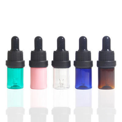 Wholesale Empty Clear Cosmetic GLass Essential Oil Bottle With Dropper Glass Dropper Bottle