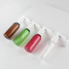 50ml socket pump emulsion bottle with long mouth and duckbill bottle with portable alcohol spray bottle