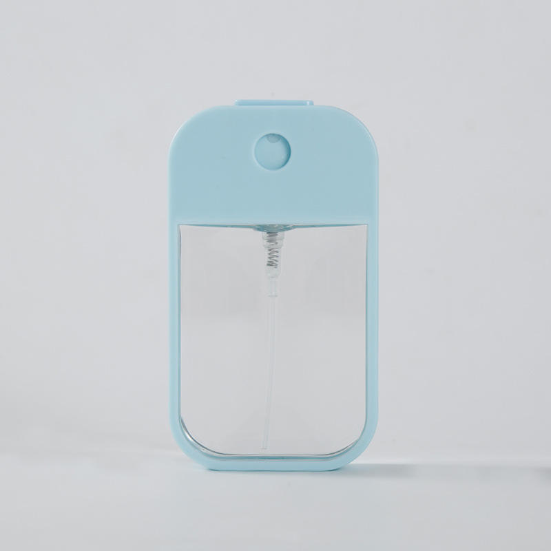 Hot-selling new 45ml convenient perfume bottled toner for use card plastic perfume bottle spray