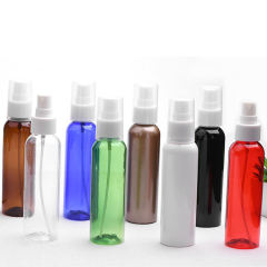 Best-selling 120ml ml spray bottle essence spray bottle round shoulder full cover fine mist spray bottle