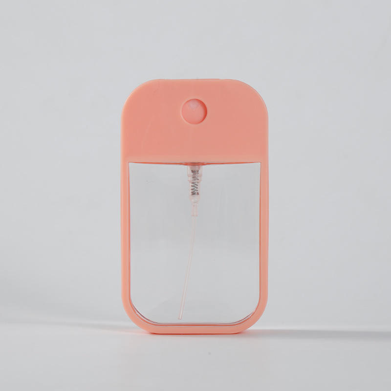 Hot-selling new 45ml convenient perfume bottled toner for use card plastic perfume bottle spray