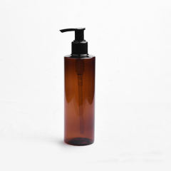 Hot sale cosmetic 250ml foaming bottle plastic bottle for Skin care by Press the shower gel bottle