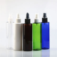 Best selling 200ml flat shoulder pet perfume spray bottle beauty hydrating cosmetics