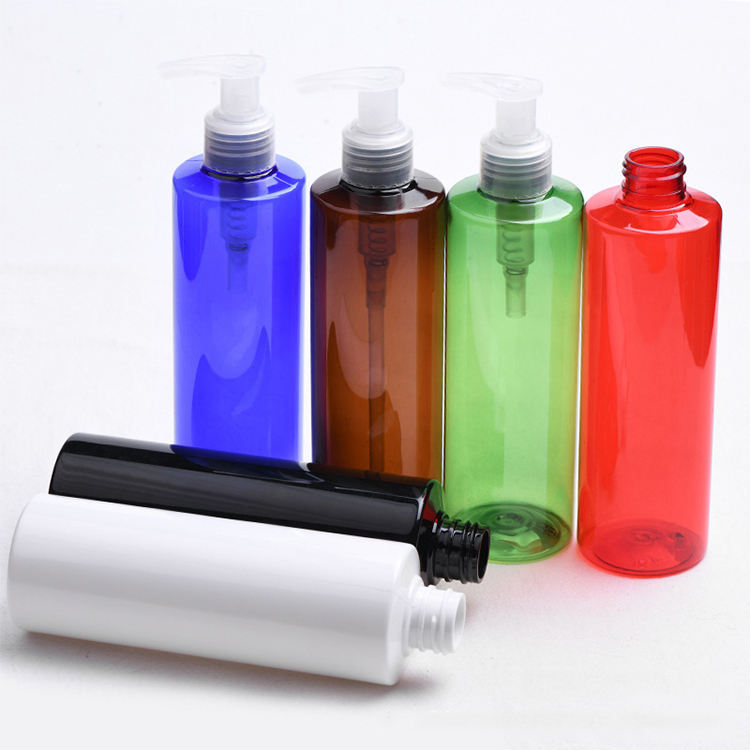 Hot sale cosmetic 250ml foaming bottle plastic bottle for Skin care by Press the shower gel bottle