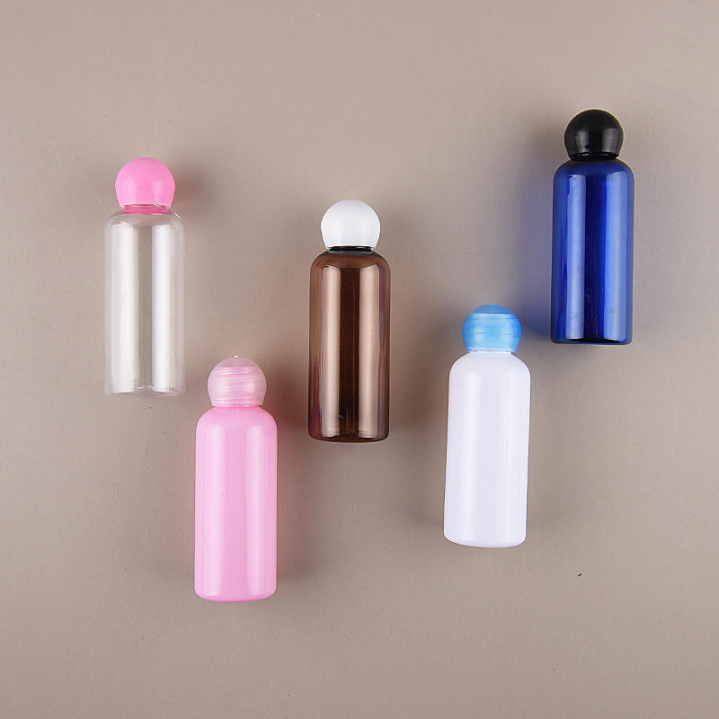 The new shelf 50ml spherical cap bottles are divided into small bottles and empty bottles