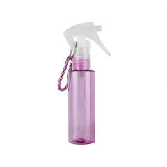 PET empty mini alcohol plastic mouse trigger atomizer spray bottle with hook
