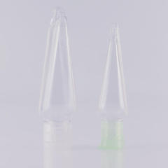 30ml PET high transparent barbed bottle ring buckle portable antibacterial hand gel bottle