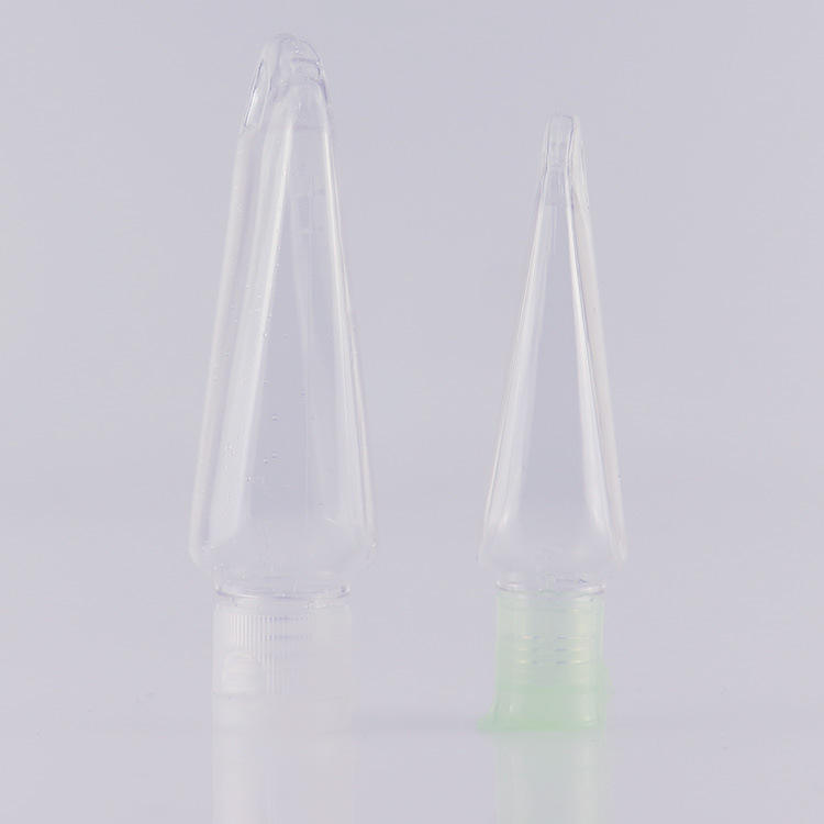 30ml PET high transparent barbed bottle ring buckle portable antibacterial hand gel bottle