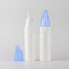 Manufacturer 30ml 50ml 60ml 70ml 100ml 200ml HDPE White Nasal Spray Bottle Rhinitis Sinusitis Spray Bottle Saline Spray Bottle