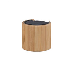 Wood Products Cosmetic Packaging Bottle Cap Wooden Screw Cap Bamboo Screw Top Lid Bottle Cap Bamboo