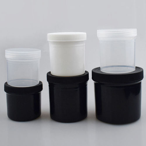 Food thickening and sealing bottling ink solid straight barrel series big mouth cream tank