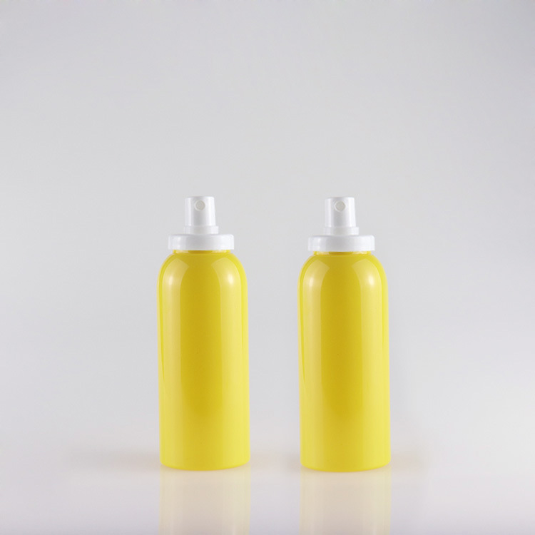 120m-l80ml buckle sunscreen spray bottle PET plastic spray bottle lotion spray bottle