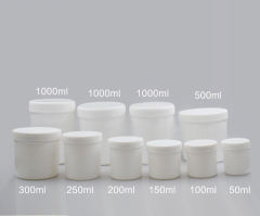 Food thickening and sealing bottling ink solid straight barrel series big mouth cream tank