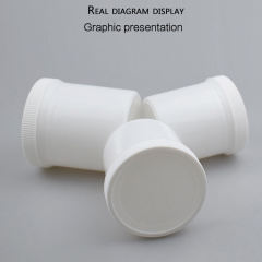 Food thickening and sealing bottling ink solid straight barrel series big mouth cream tank