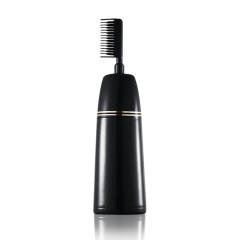 Empty Professional Hair Perming Comb Bottle Hair Dye Coloring Bottle black Color Applicator Brush Comb Bottle