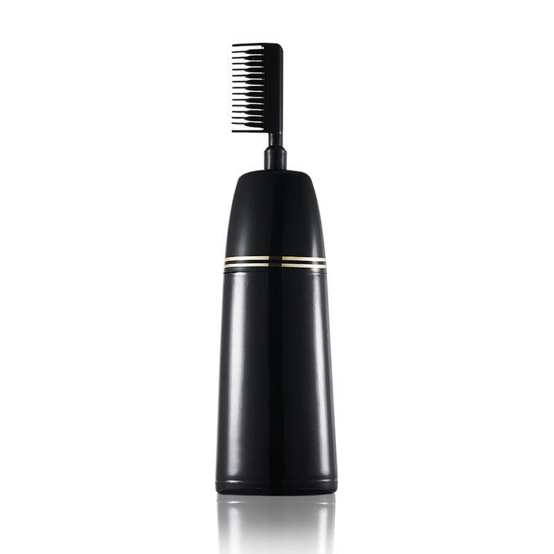 Empty Professional Hair Perming Comb Bottle Hair Dye Coloring Bottle black Color Applicator Brush Comb Bottle