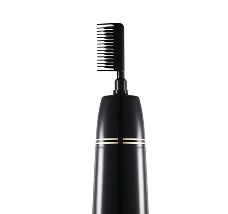 Empty Professional Hair Perming Comb Bottle Hair Dye Coloring Bottle black Color Applicator Brush Comb Bottle