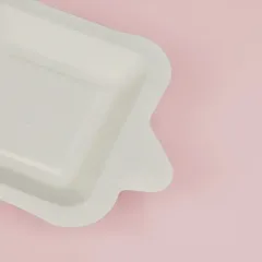 Brand-new 6-inch disposable compostable biodegradable paper cake tray