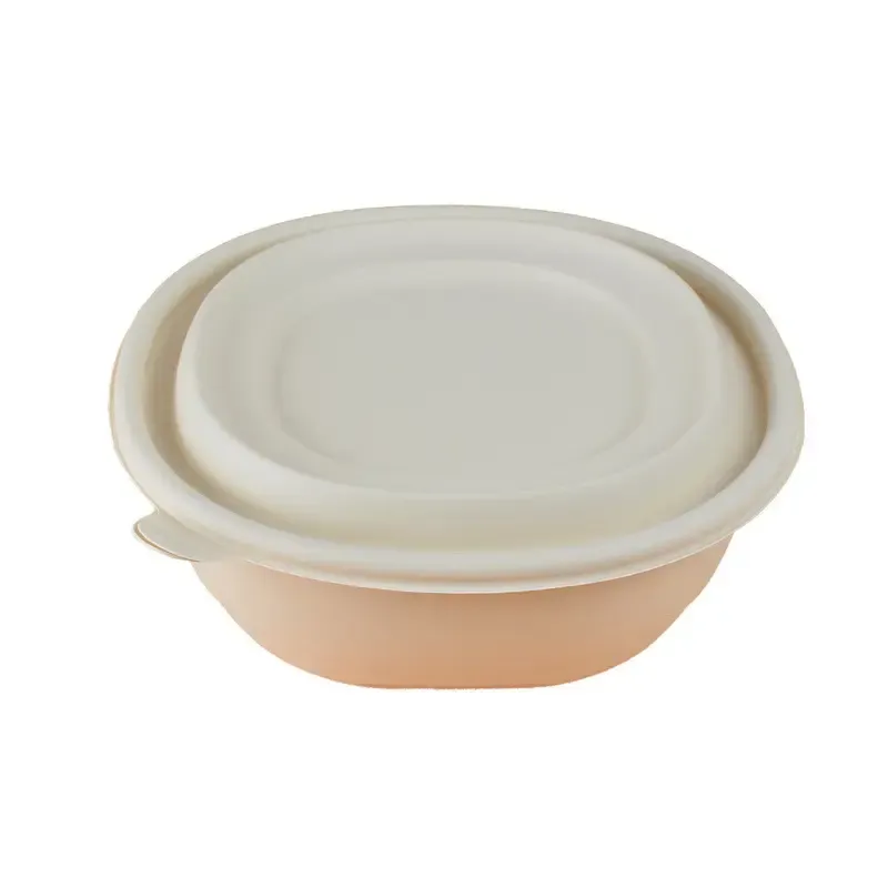 new arrival eco-friendly biodegradable cornstarch corn starch disposable bowl with lid