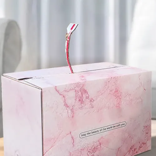 Customized carton easy-to-tear zipper box self-adhesive zipper postman box self-adhesive paper express carton