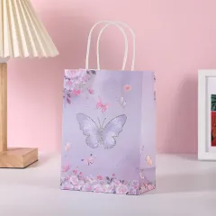 Hot selling Kraft Bags Shopping Bags DIY Multifunction Recyclable Paper Bag With Handles customized size logo