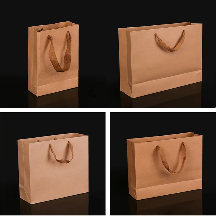 Hot-selling shopping jewelry packaging advertising bag with handle logo thickened handbag
