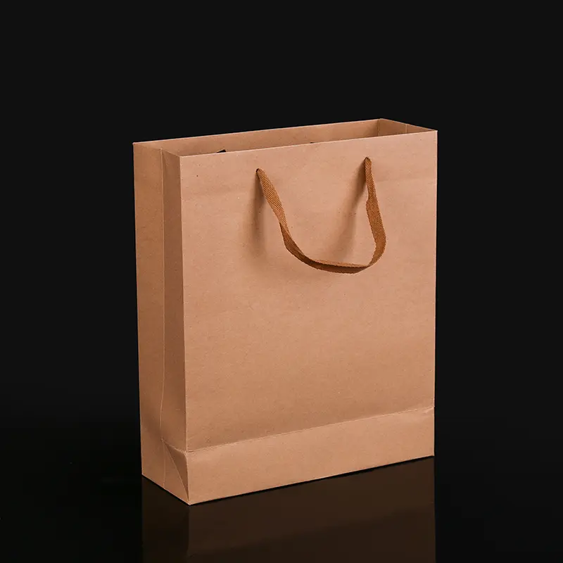 Hot-selling shopping jewelry packaging advertising bag with handle logo thickened handbag