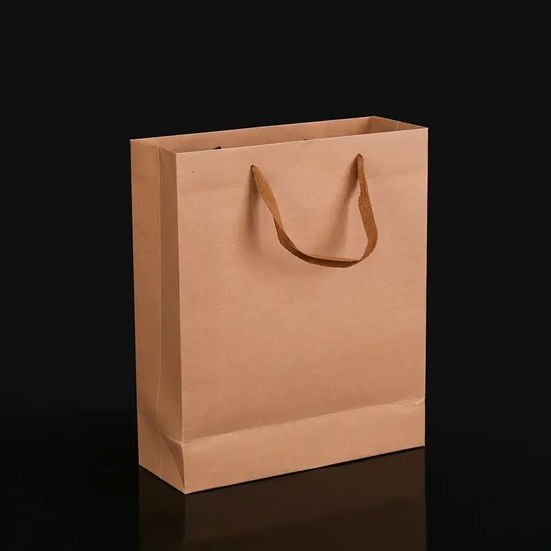 Hot-selling shopping jewelry packaging advertising bag with handle logo thickened handbag