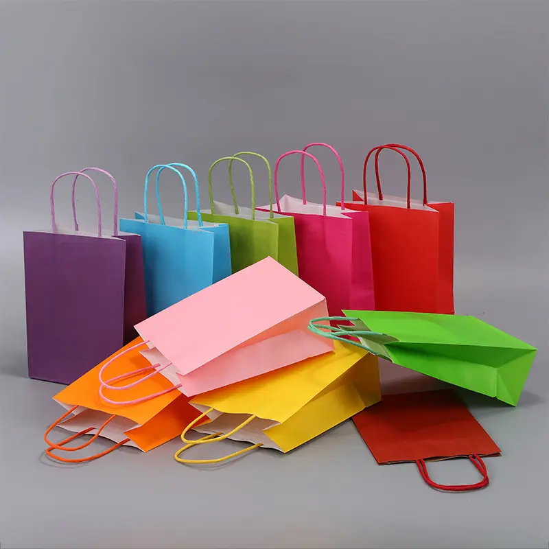 Wholesale New Multifunctional Multiple Styles Kraft Paper Wedding Food Packaging Bags