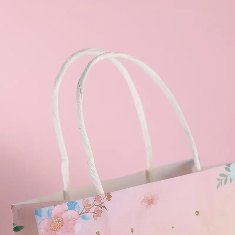 Hot selling Kraft Bags Shopping Bags DIY Multifunction Recyclable Paper Bag With Handles customized size logo